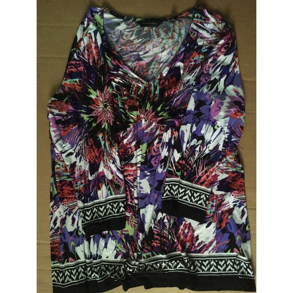 Multi colored top